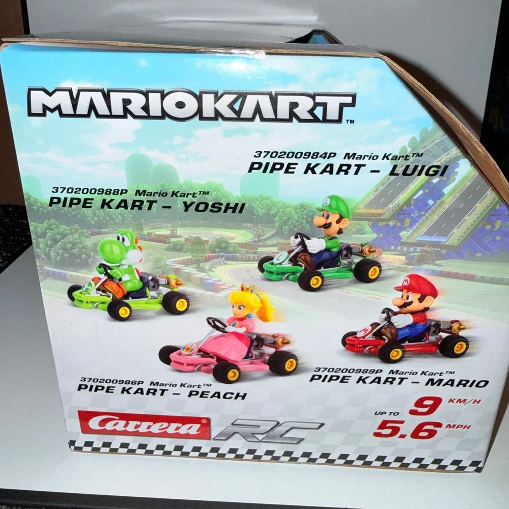 Carrera RC Mario Kart Pipe Kart Peach 1:18 Scale Pink New 2.4GHz 370200986P